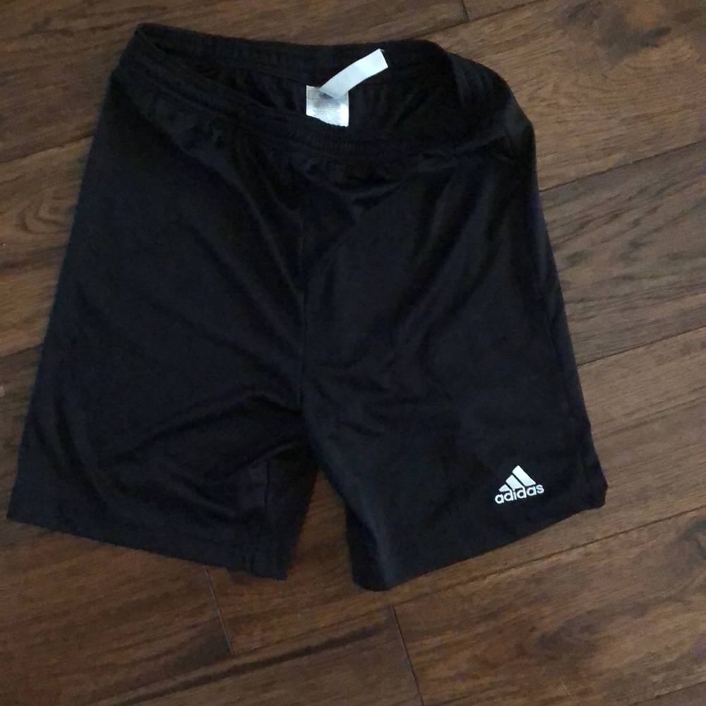 Adidas soccer shorts kid size 1